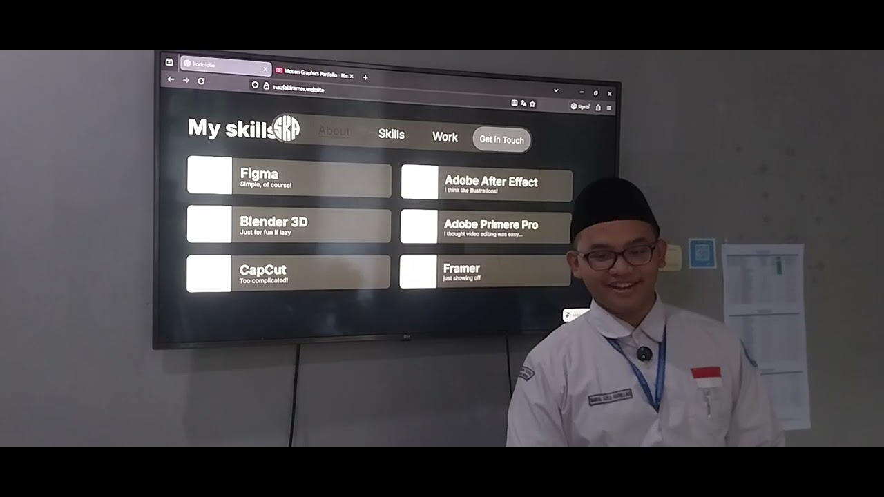 Presenting Portfolio by Naufal Azka Fadhillah of XI DKV B