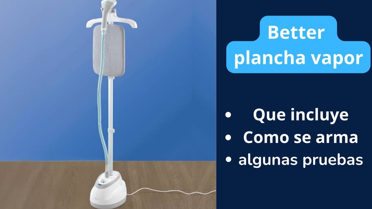 Better plancha vapor de betterware. Que incluye, como se arma y algunas pruebas.