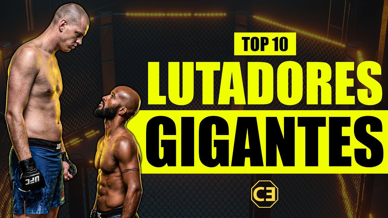 TOP 10 LUTADORES GIGANTES QUE ASSUSTARAM O MUNDO DAS LUTAS