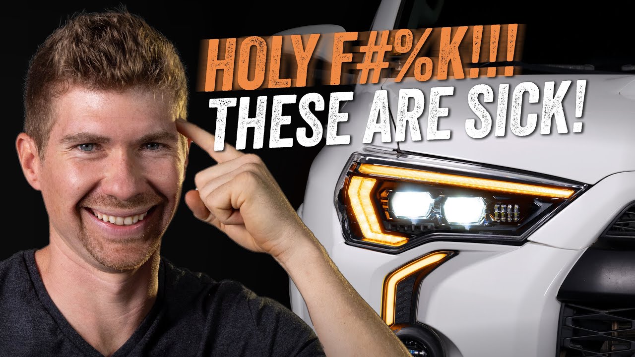 All-New 2014-2024 Toyota 4Runner XB Evo & Hybrid Headlights | Ultimate Lighting Upgrade Review!
