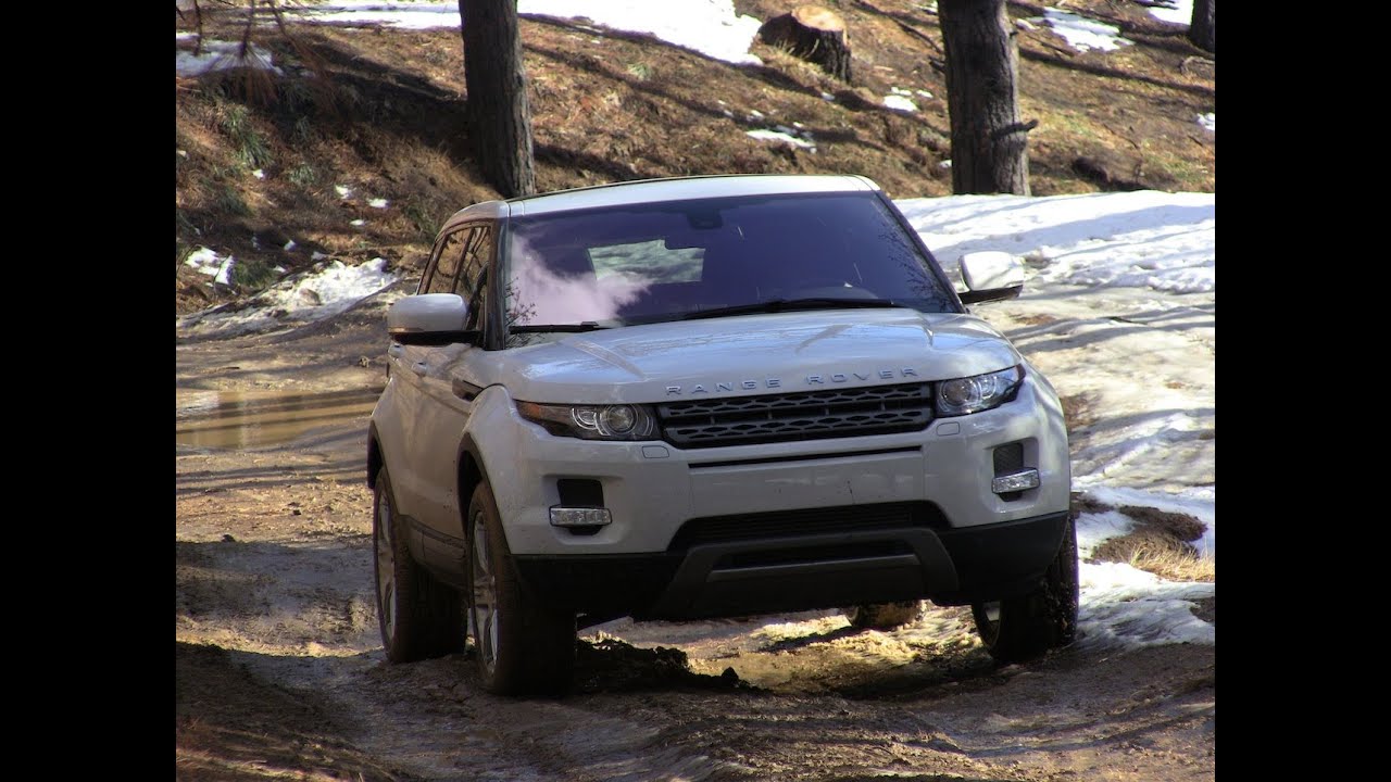 2012 Range Rover Evoque Colorado Mountain off-road review