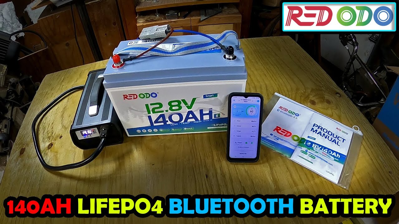140AH Bluetooth Battery by REDODO
