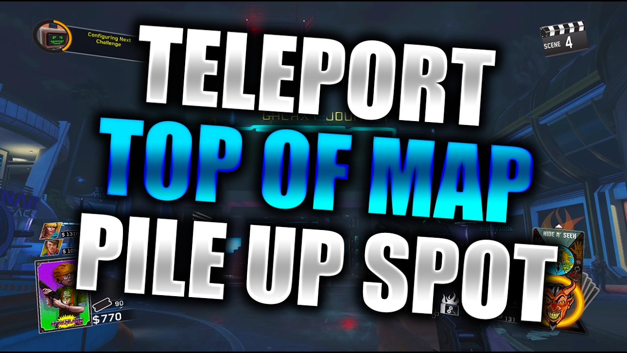 IW Zombie Glitches: Easy Teleport On Top Of Map Zombies In Spaceland
