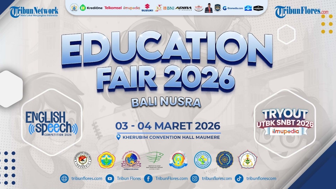 🔴LIVE: ENGLISH SPEECH COMPETITION - BALI NUSRA EDUCATION FAIR 2026 DAY 2
