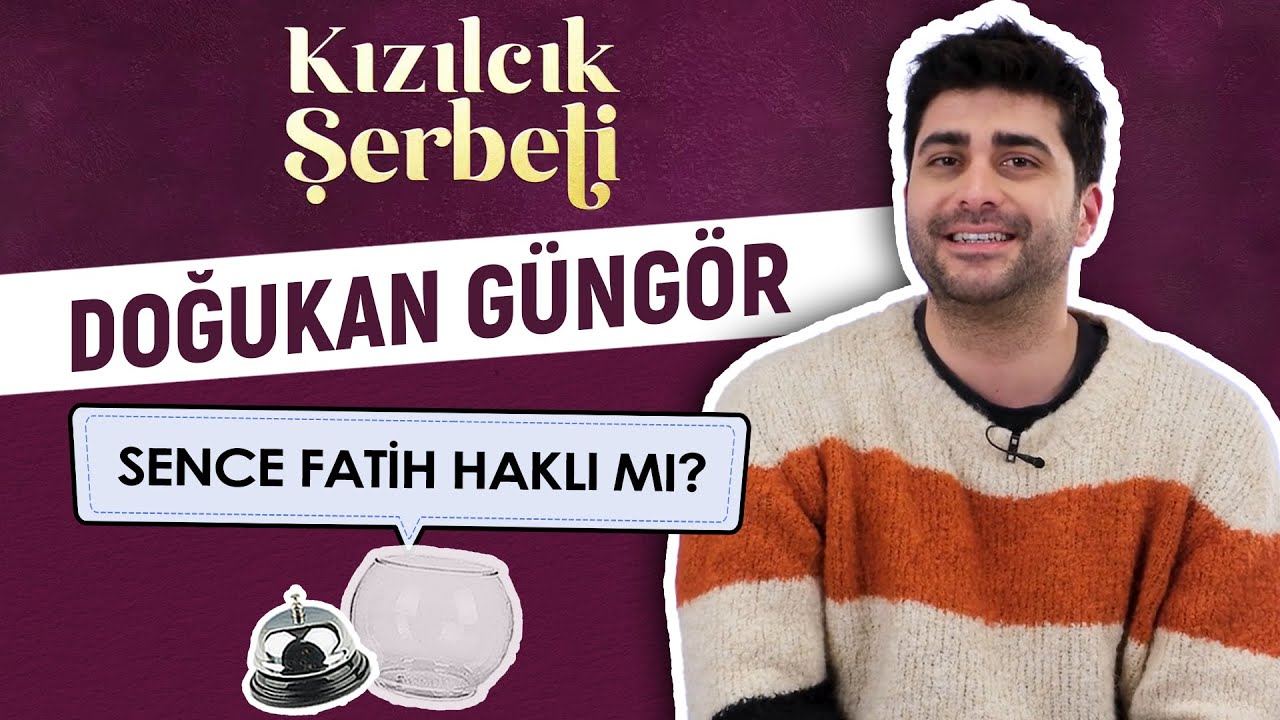 Doğukan Güngör Sosyal Medyadan Gelen Soruları Cevaplıyor! Kızılcık Şerbeti Fatih
