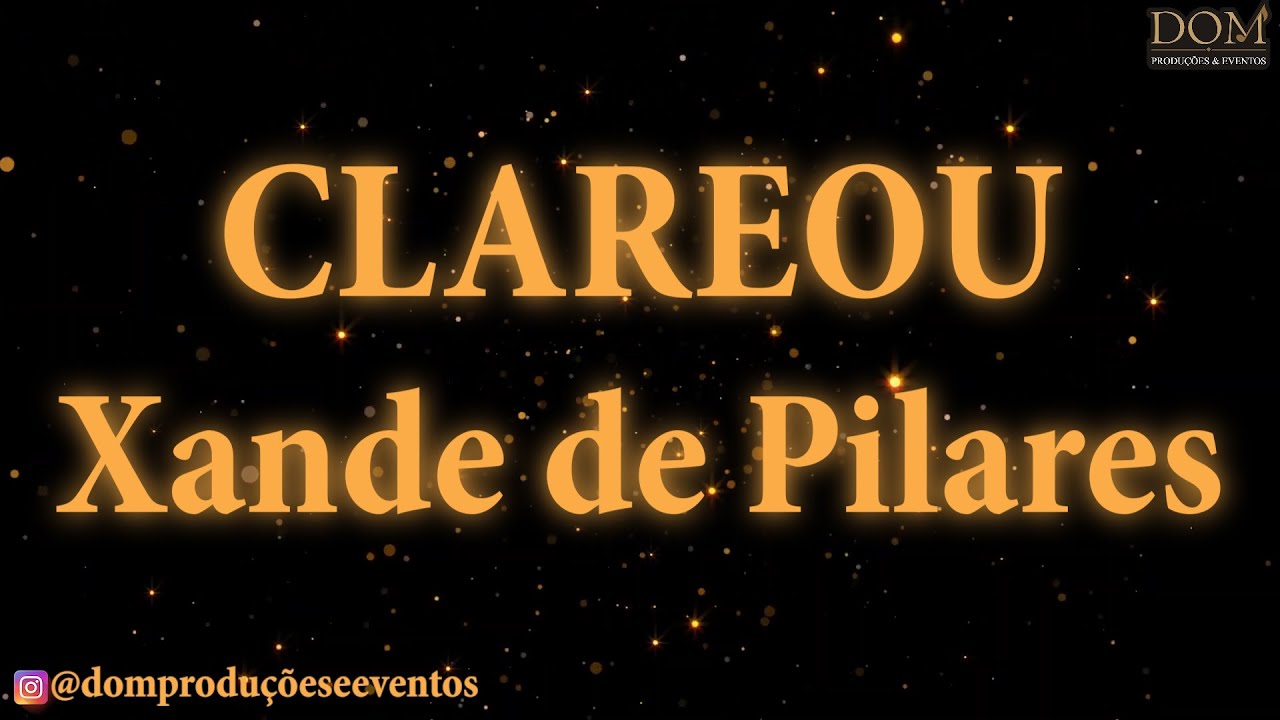 Samba-Okê - Xande de Pilares - Clareou - Karaokê