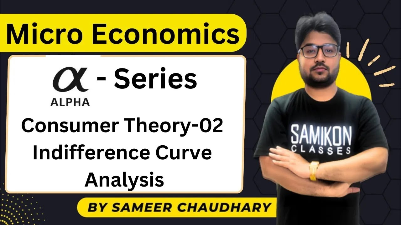 [2026] Consumer Theory-02 FREE Complete Micro Economics by Sameer Chaudhary Sir
