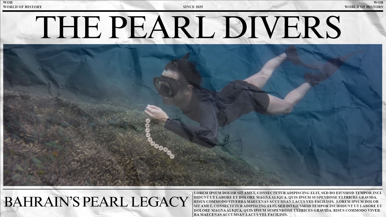 Pearl Diver | Bahrain’s Timeless Legacy Beneath the Waves