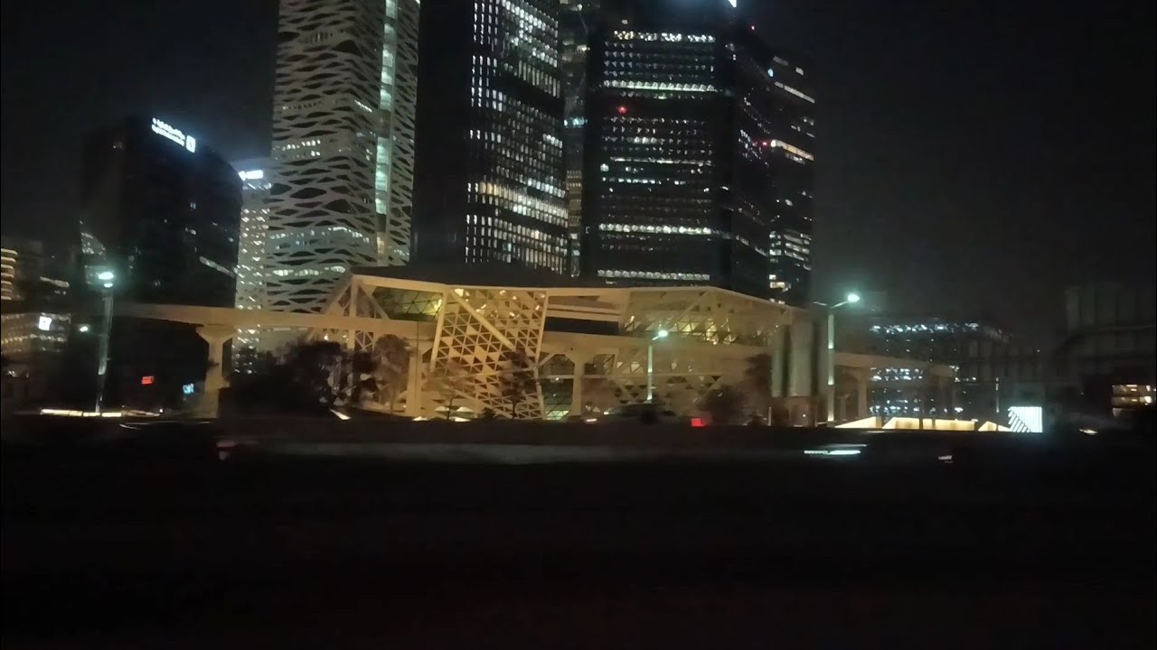 At night in the KingdomofSaudiArebia Riyadh City 