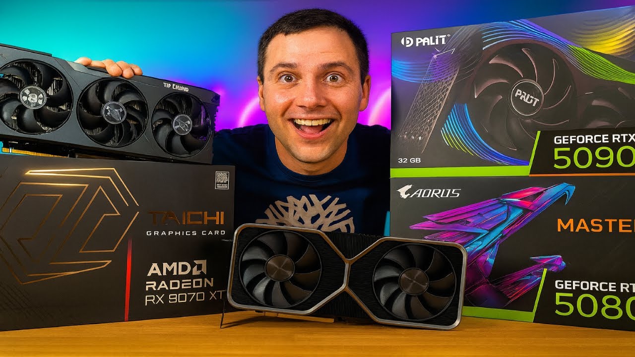 TOP 5 Cartes Graphiques 2025 – Du 1080p au 4K Ultra
