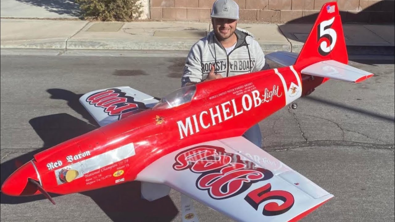 ￼ King tech 100 ￼ turboprop Super Red ￼ Baron P51
