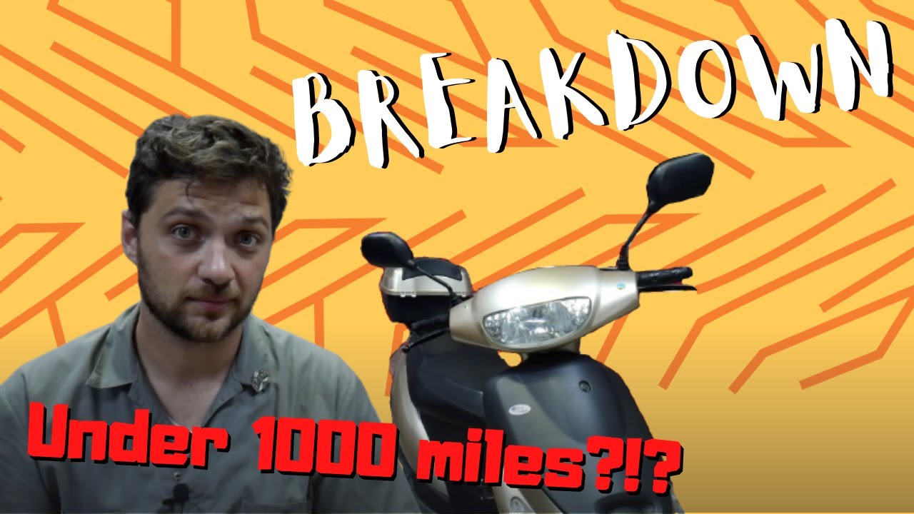 (PT. 6) Replacing the front brake line on the most HATED scooter on the internet