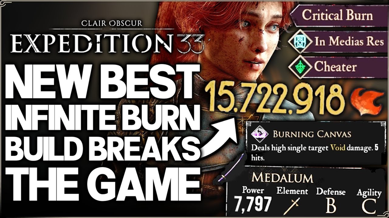 Clair Obscur Expedition 33 - New Best GAME BREAKING Build Guide - OP Maelle Verso INFINITE Burn!
