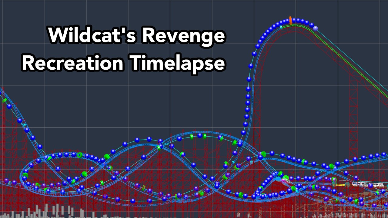Wildcat's Revenge Recreation Timelapse and POV - NoLimits 2
