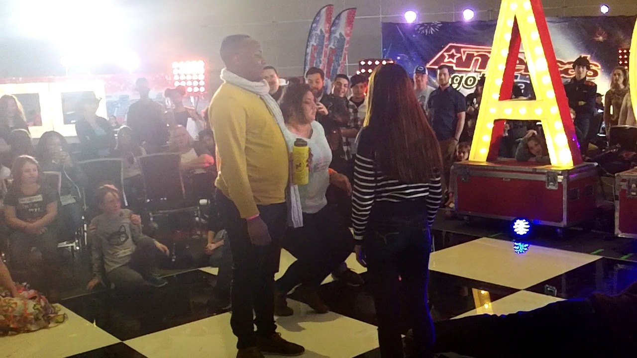 Street Master Hypnotist Mr P @ America's Got Talent