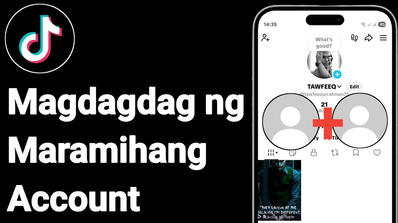 Как добавить несколько аккаунтов в TikTok