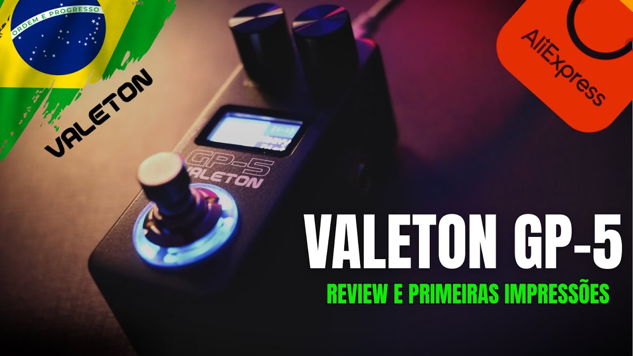 CHEGOU a VALETON GP-5 - PEQUENA e PODEROSA / PRIMEIRAS IMPRESSÕES! 