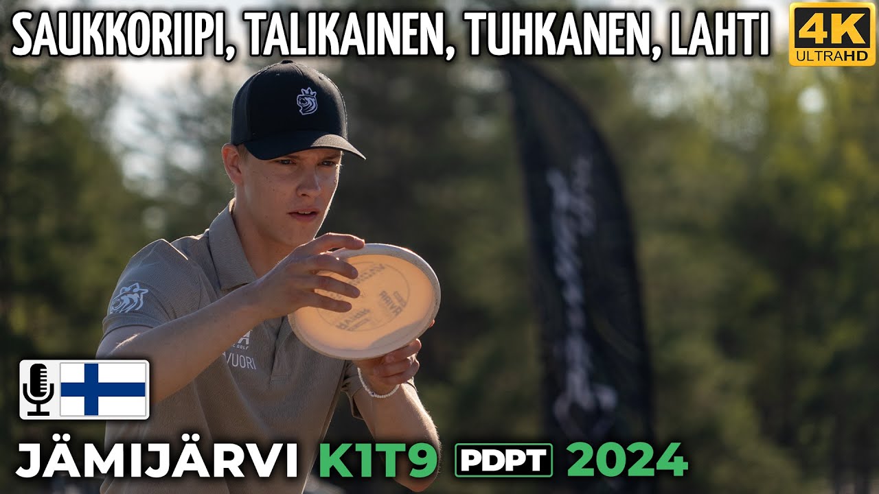Jämijärvi K1T9 Pro Tour 2024 Rasmus Saukkoriipi, Teemu Talikainen, Nestori Tuhkanen, Onni Lahti PDPT