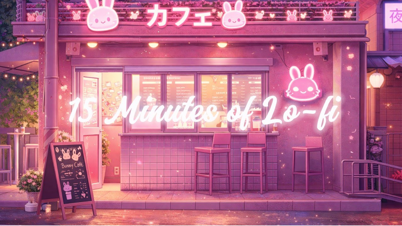 15 Minutes of Cozy Lofi / Rainy Night Ambience for Relaxing