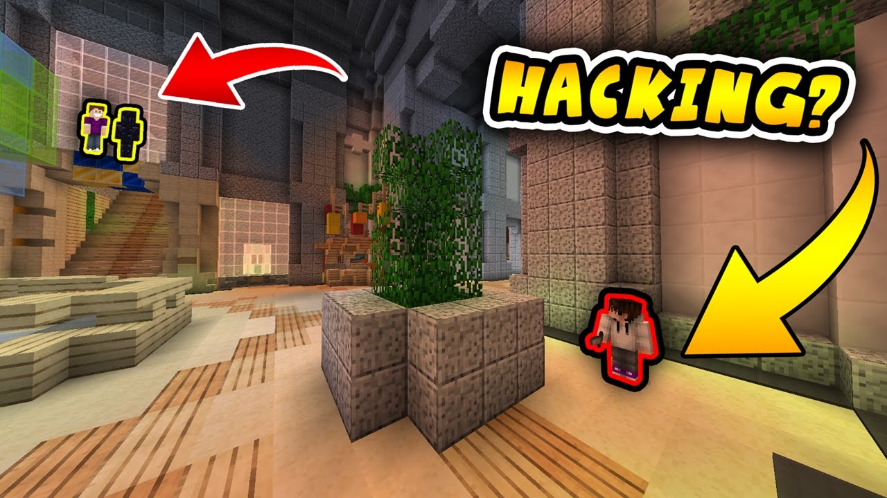 GRAPEAPPLESAUCE WALL HACKS? (Minecraft Murder Mystery)