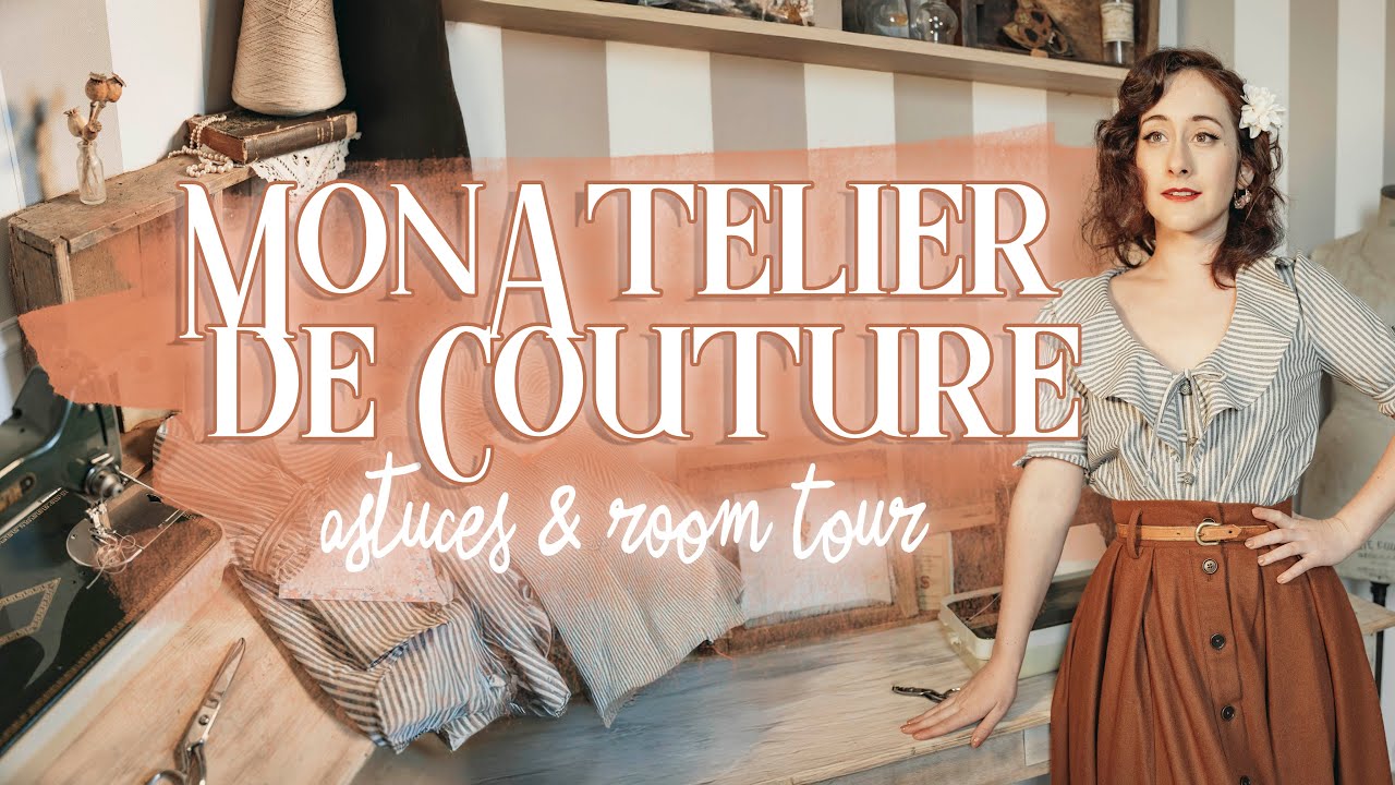 Organisation d’un Petit Atelier Couture : Astuces & Room Tour