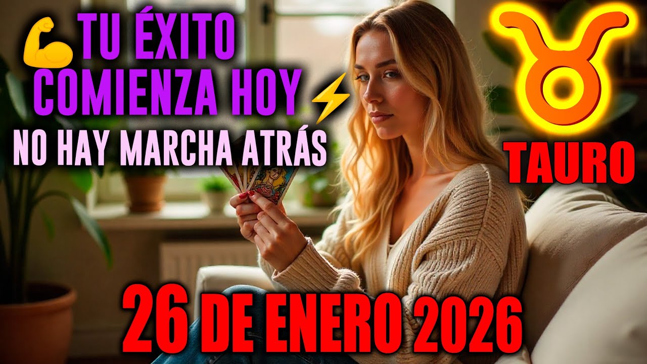 Tauro♉ 💪 TU ÉXITO COMIENZA HOY ⚡ NO HAY MARCHA ATRÁS horóscopo de hoy