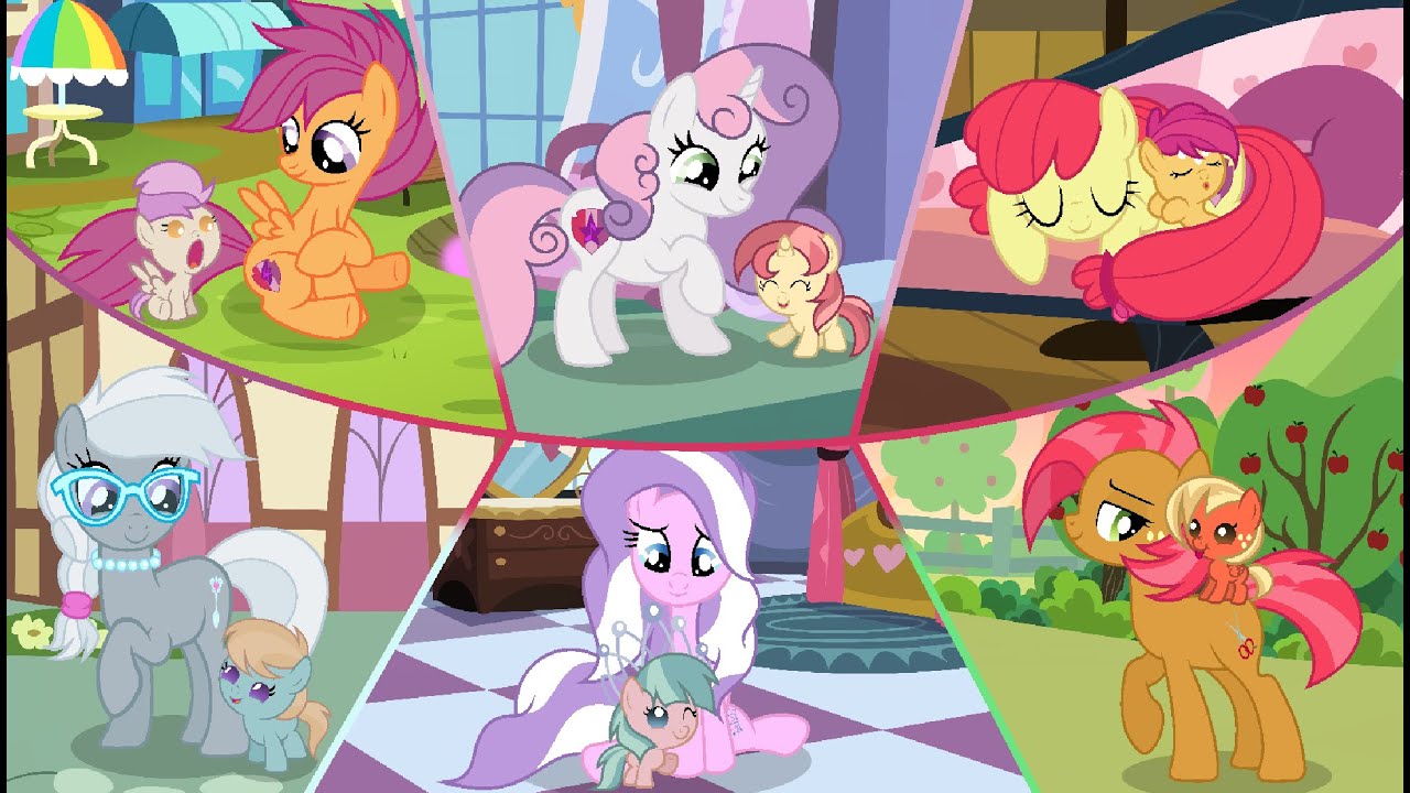 MLP [Next Gen] Happy moms ( SpeedPaint )