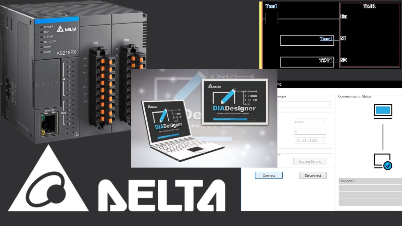 Delta PLC Timer Use in Function Block | Timer Pointer Application | Complete Tutorial