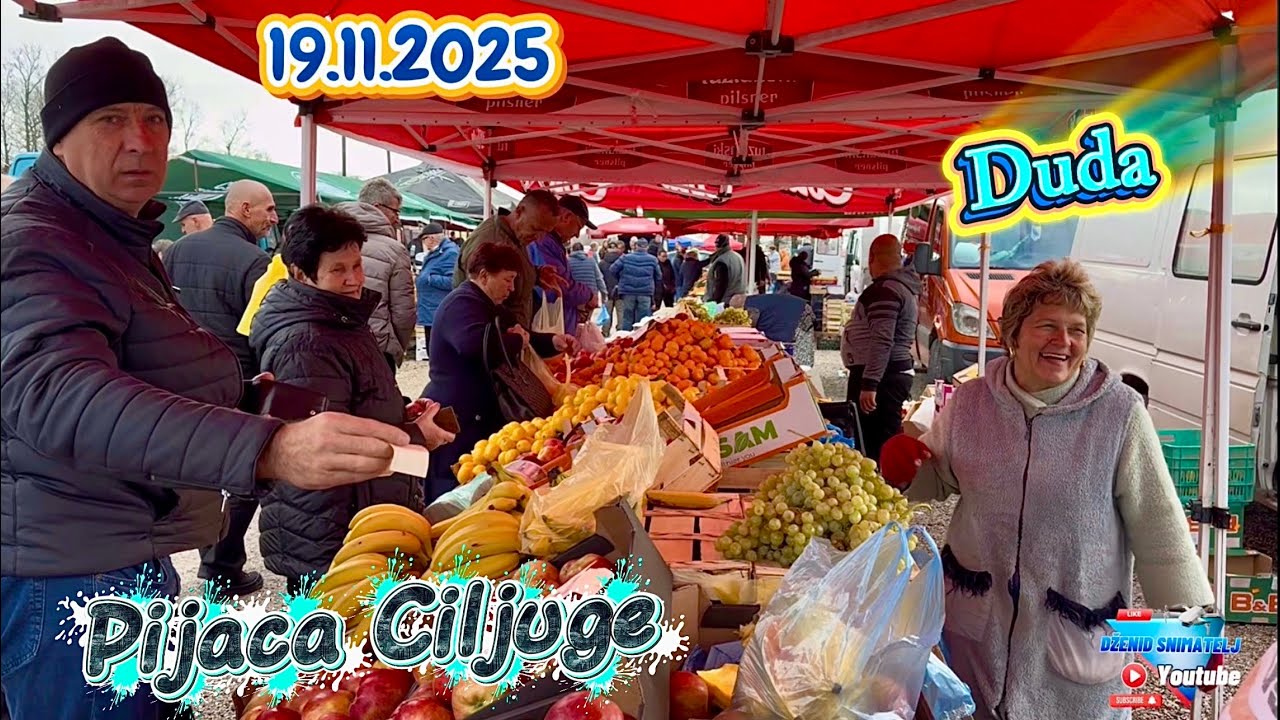 Duda postala zavodnica hoće žene da je udaraju / Pijaca Ciljuge (19.11.2025)