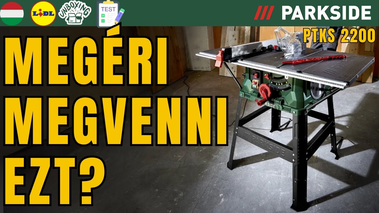 KÖRFŰRÉSZ Parkside PTKS 2200 A1 MAGYARORSZÁG MAGYAR LIDL