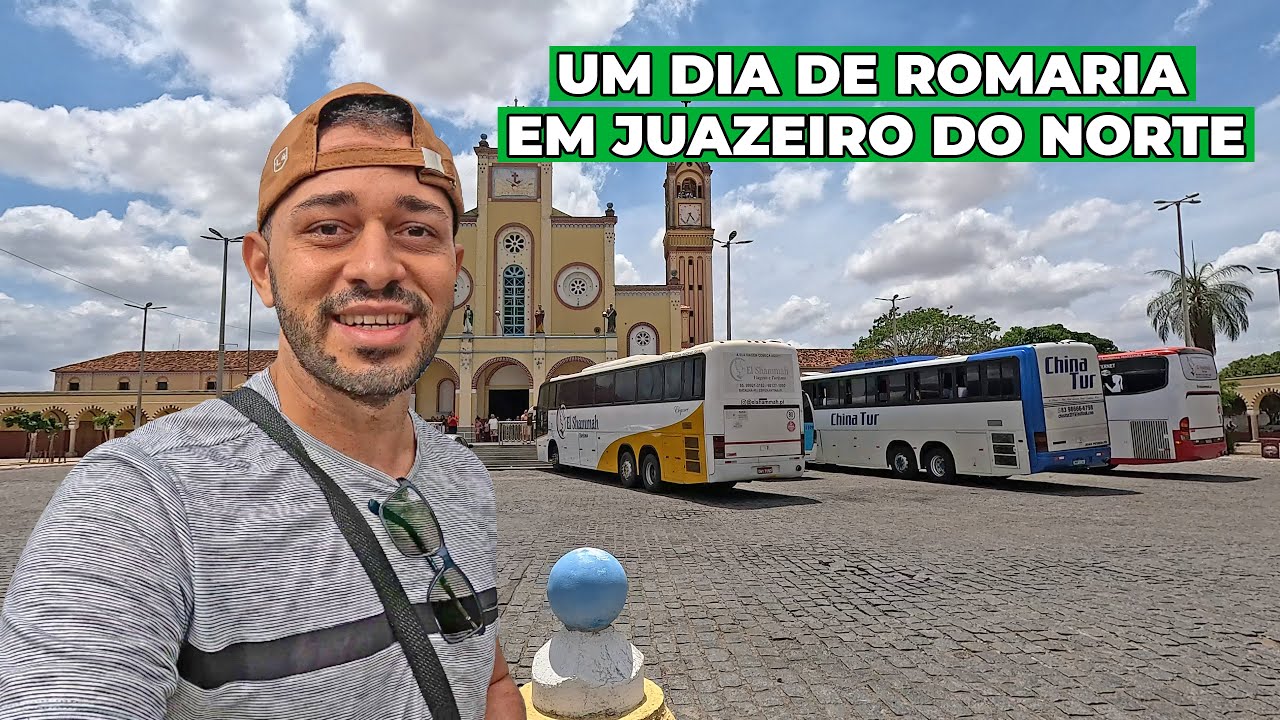 Veja como é Passar um dia de Romaria em Juazeiro do Norte - CE