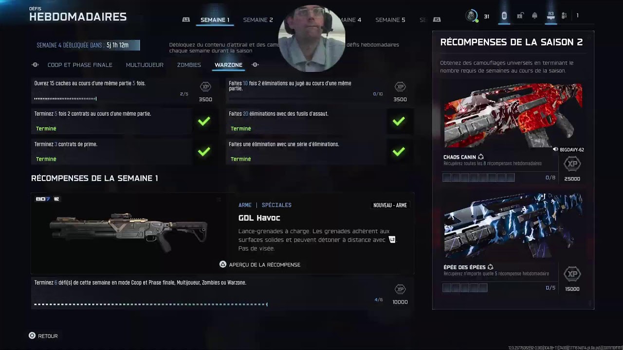 LIVE CALL OF DUTY WARZONE  FR