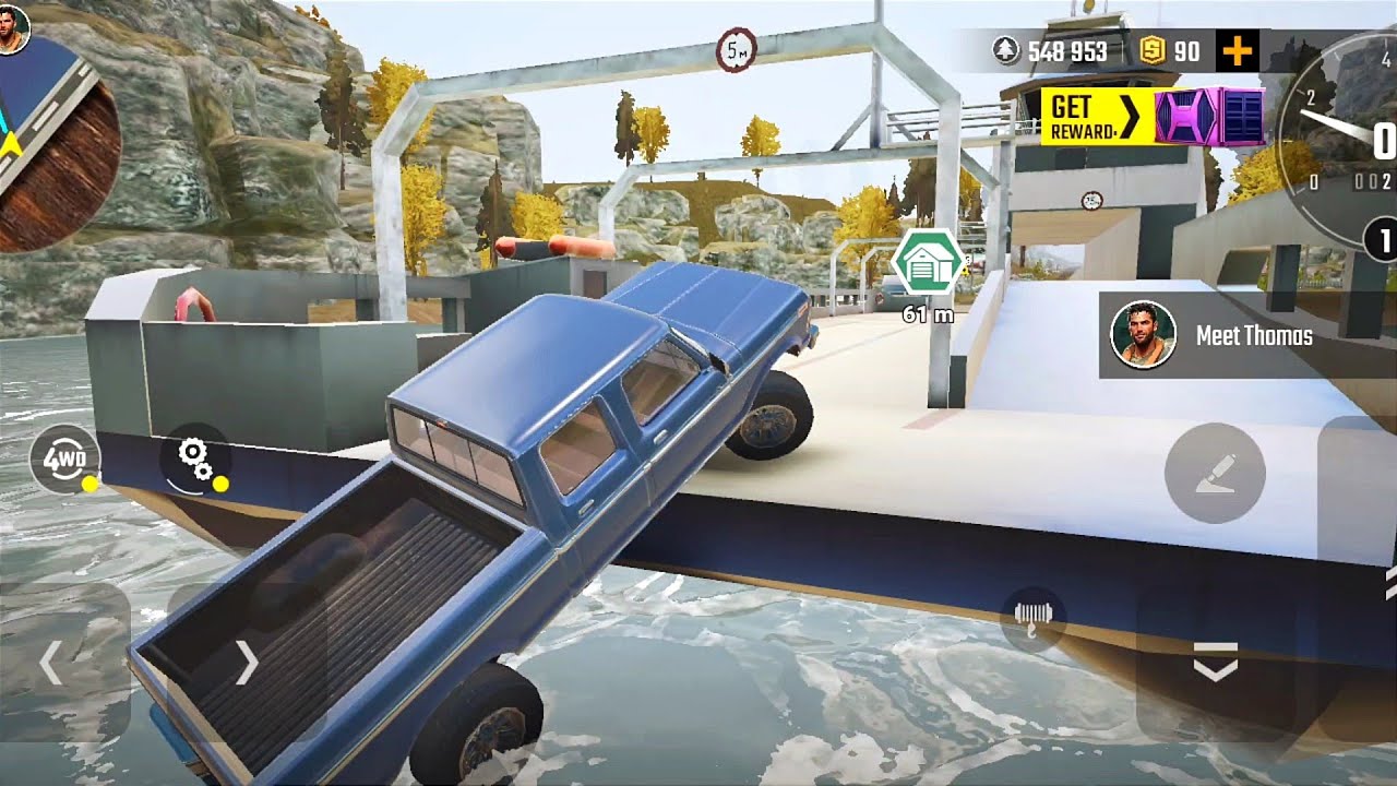 My Truck Stuck On Yacht | Off Road 4x4 Driving Simulator Android Gameplay HD
