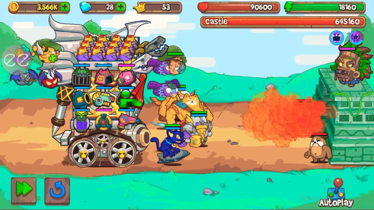This Is Really An Intense Match! | Cat'n'Robot Gameplay