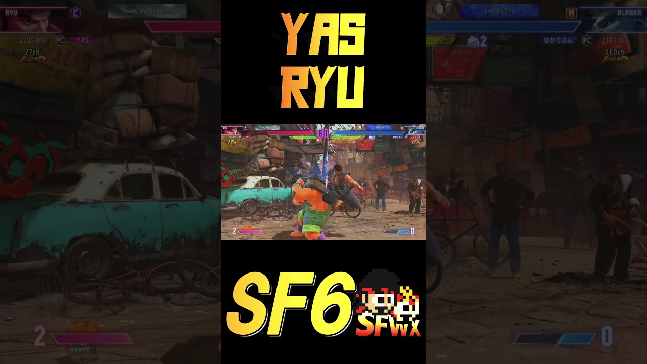 Yas Ryu  Legend SF6 Season3 | sf6 #sf6_ryu #sf6 #streetfighter6