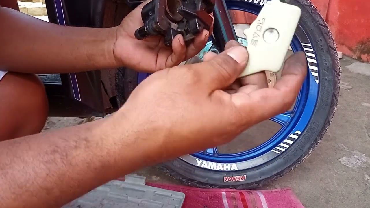 como trocar a pastilha do freio da Yamaha neo 125