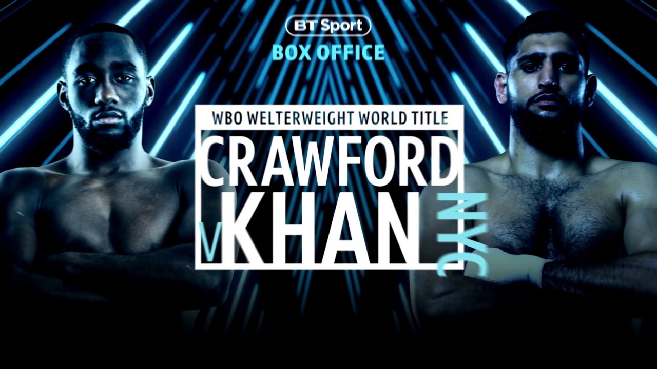 See Crawford v Khan this Saturday on BT Box Office PPV