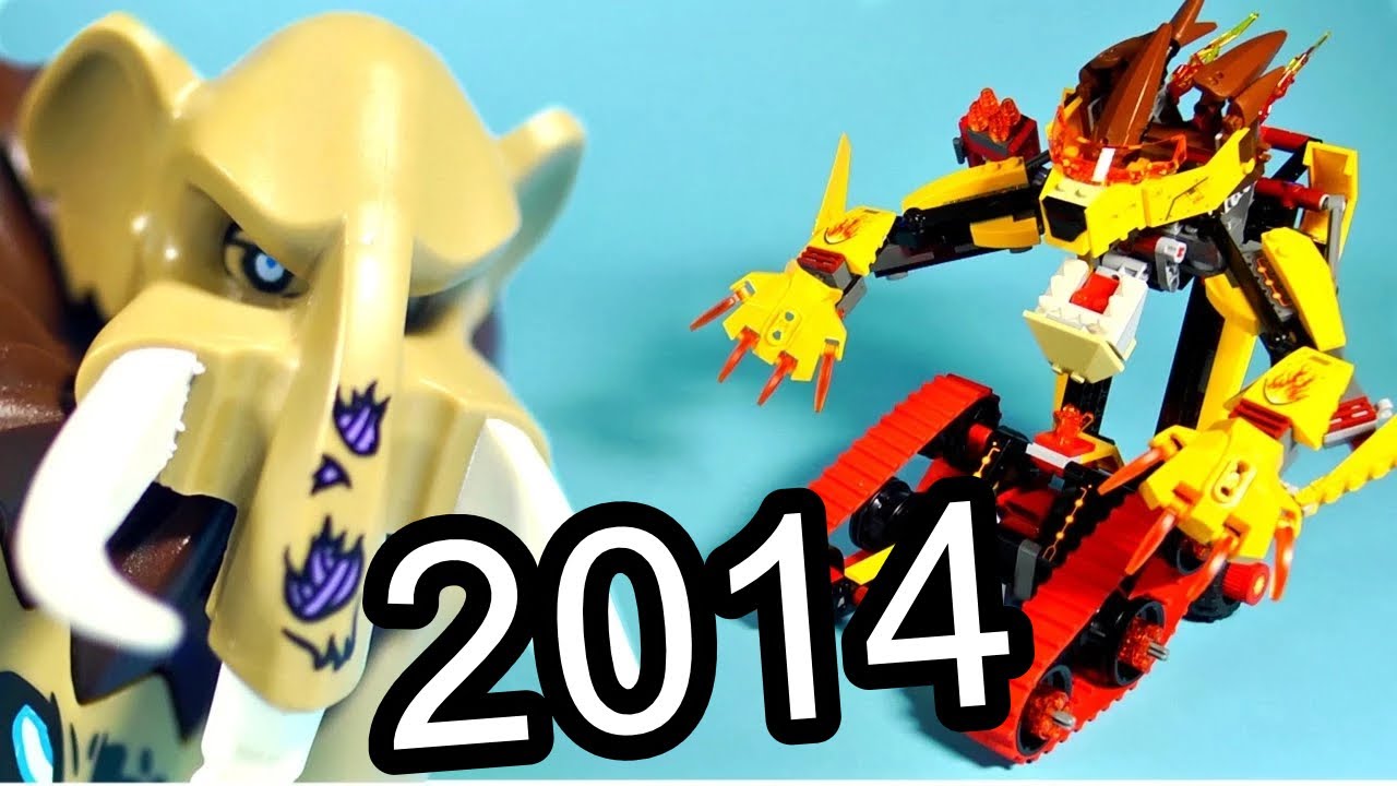 Classic LEGO Chima from 2014 : Laval's Fire Lion 70144