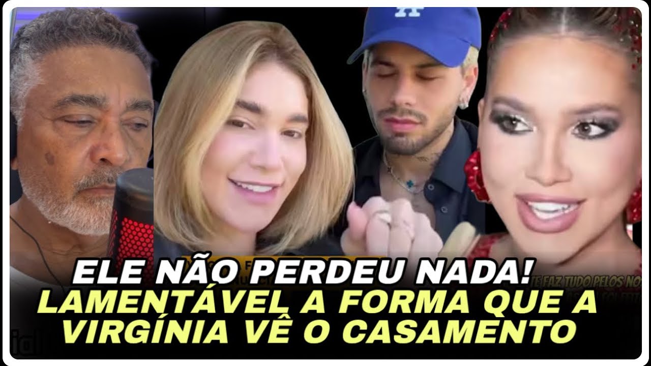 É MUITO TRISTE OUVIR ISSO QUE VIRGÍNIA FALOU 