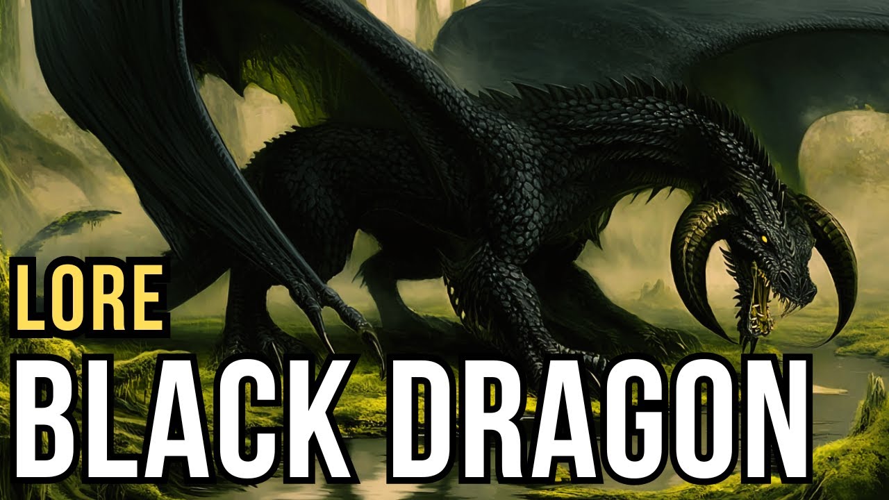 D&D Lore: Black Dragon - The Sinister Shadow of Cruelty (Lore)
