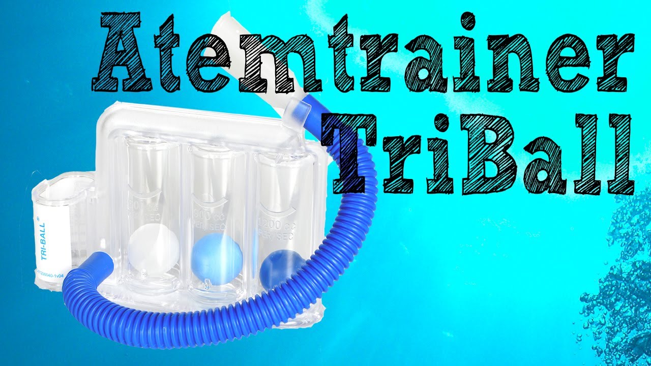 Atemtrainer Tri-Ball erkl&auml;rt