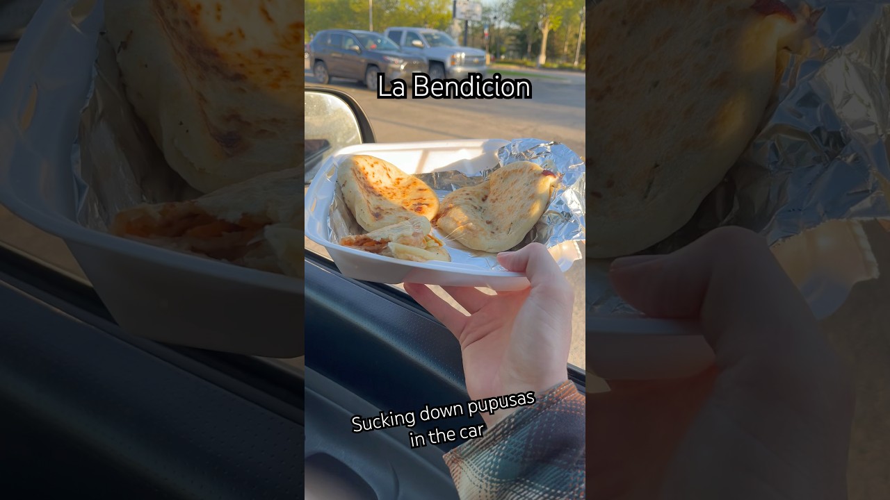 Eating pupusas with a sense of urgency from La Bendicion in Iowa City