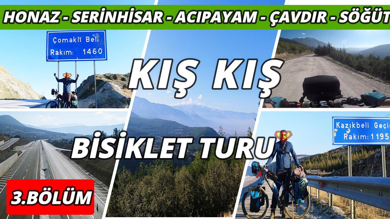 Soğuktan Korunma Savaşı: Honaz'dan Söğüt'e Zorlu Bisiklet Yolculuğu - Kış Kış Bisiklet Turu #3