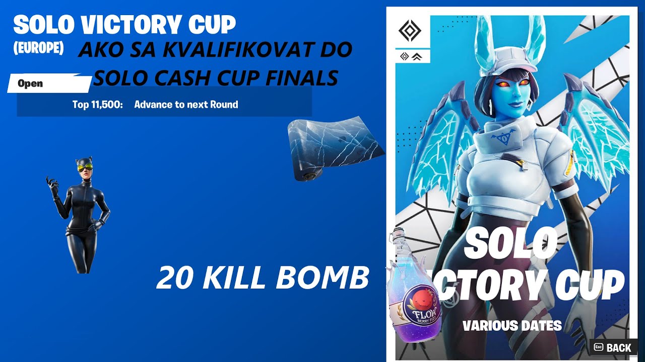 Ako sa KVALIFIKOVAT do Solo Cash Cup FINALS