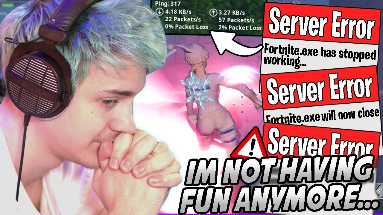 Ninja Is DONE Having Fun With Fortnite After The Game Becomes TOO BUGGY To Play...