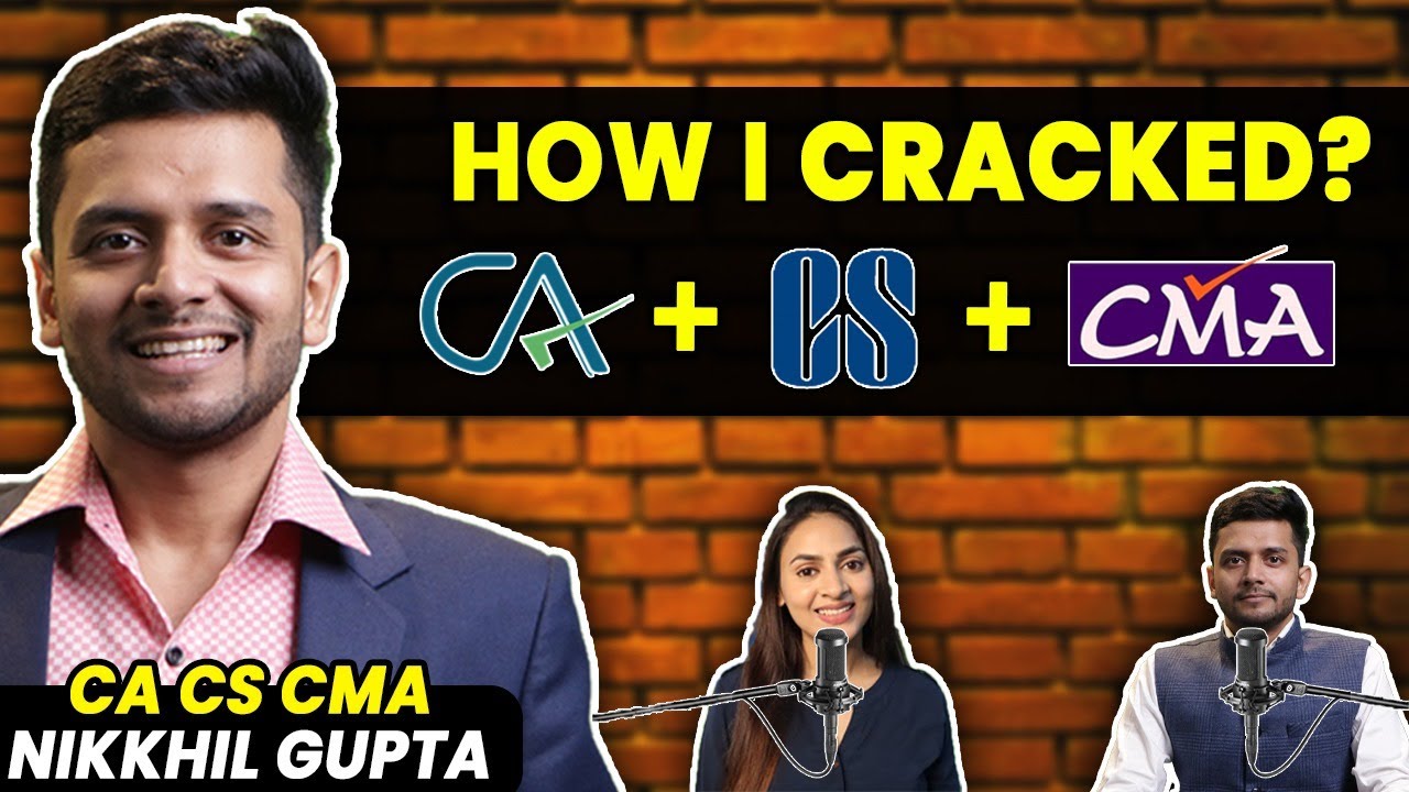 Which is best CA vs CS vs CMA ? | Master Strategy to Crack CA CS CMA  Together  | @azfarKhan