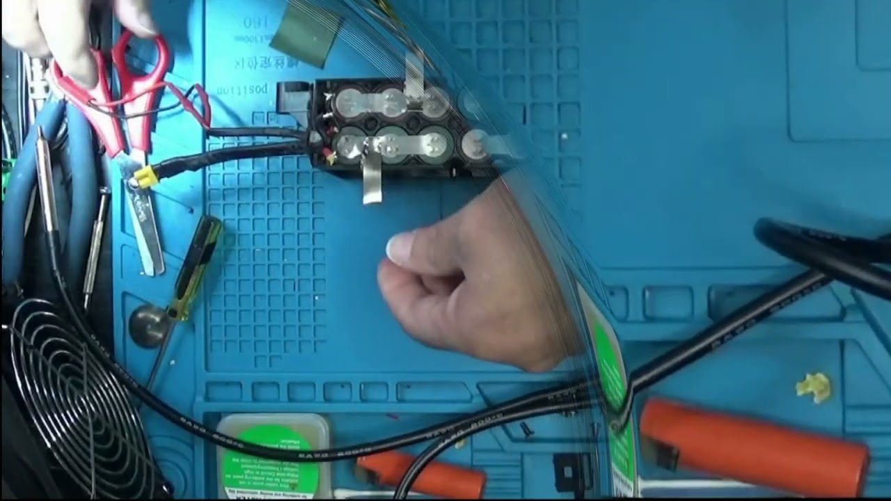 replacing 10S 36V 15A BMS lithium battery protection board