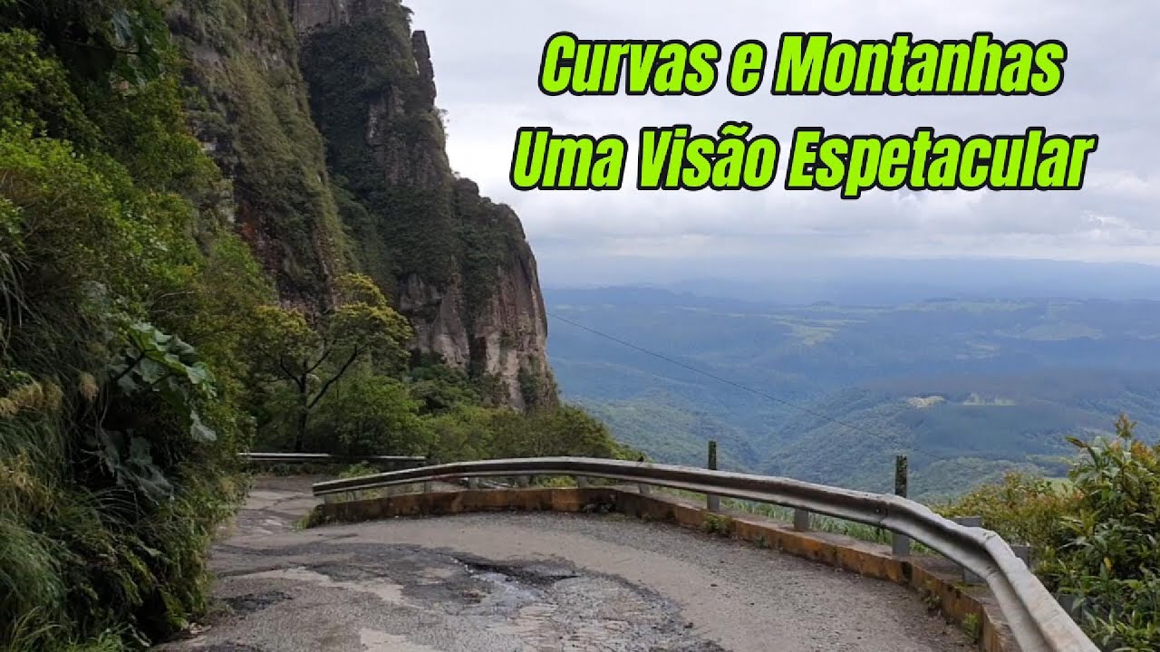 Uma SERRA de Tirar o FÔLEGO, CURVAS e Visão Espetacular do Alto das Montanhas