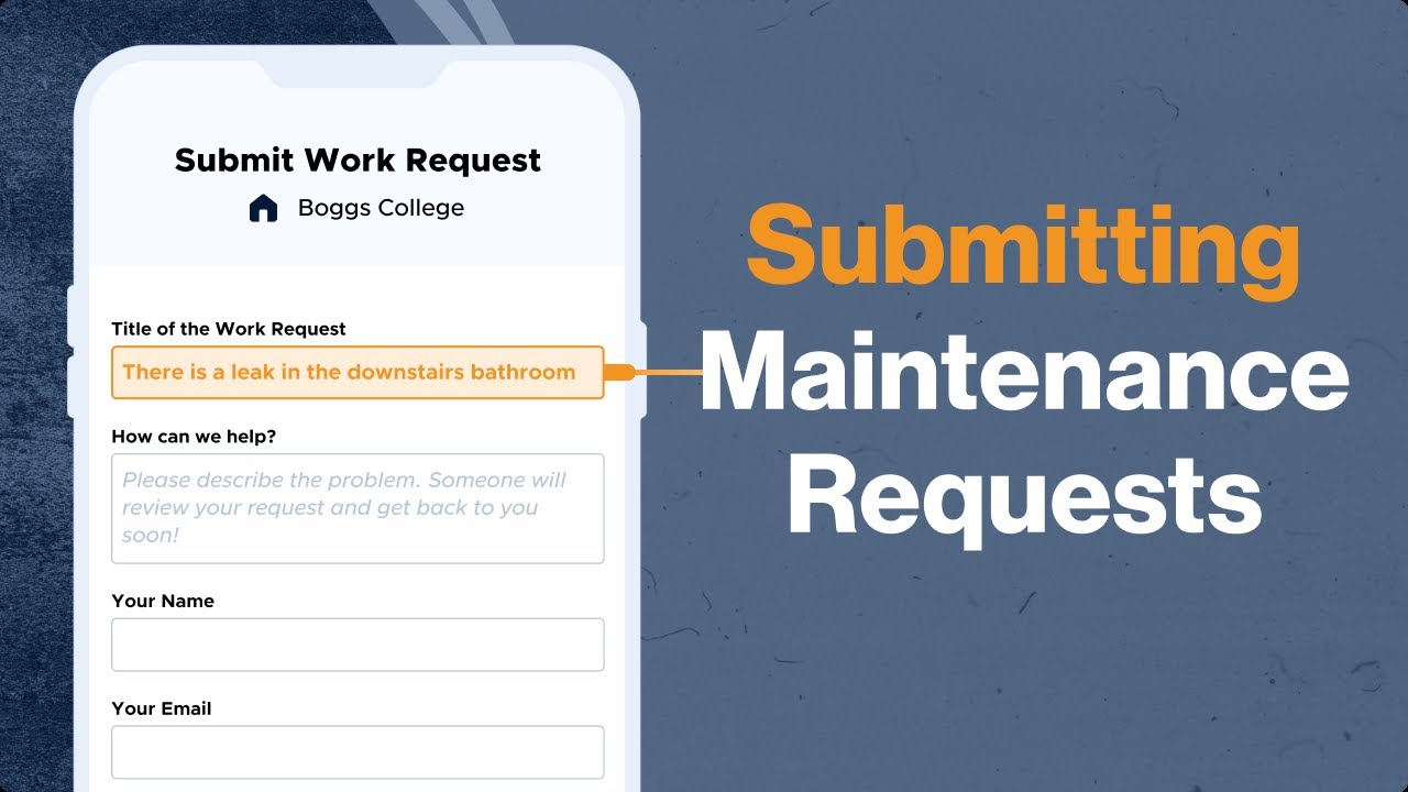 Submitting Maintenance Requests Using Limble
