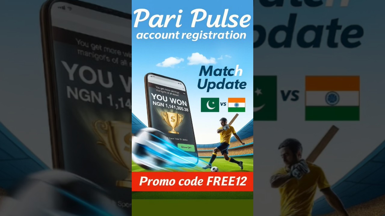 How to register on pari pulse | pari pulse account opening | promo code FREE12 #cricket #shorts